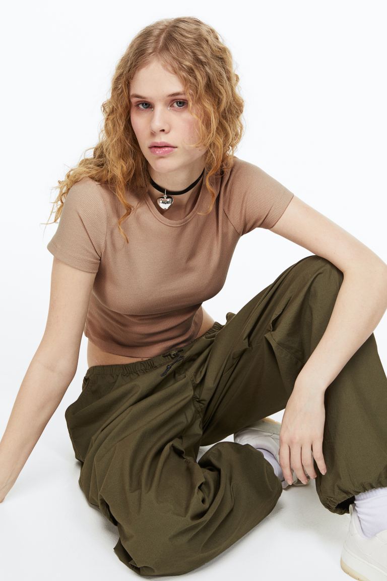Cotton jersey top - Imagem 2